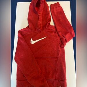 Nike boys red hoodie